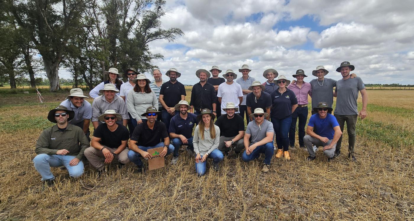 Sumitomo: un equipo para combatir las enfermedades en soja.